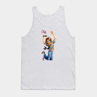 Cliff Caricature Cliff Richard funny Tank Top